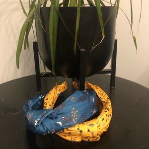 2 Gorgeous top knot headbands